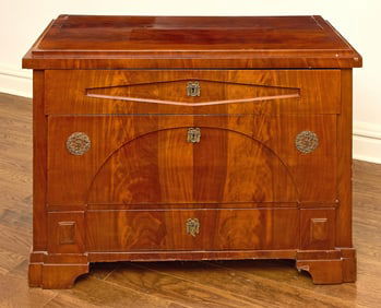 Biedermeier Walnut Chest of Drawers