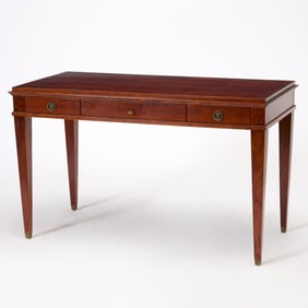 Louis XVI Style Mahogany Writing Table