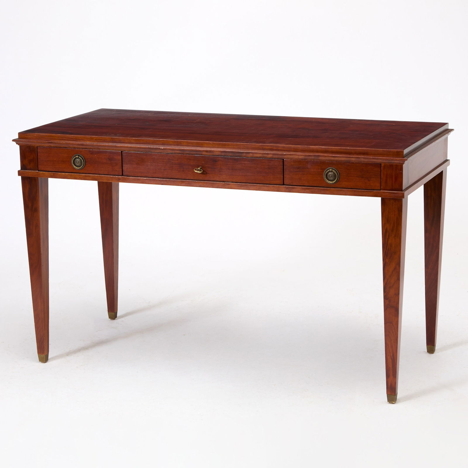 Louis XVI Style Mahogany Writing Table (1 of 9)