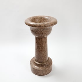 Neoclassical Style Granite Bird Bath
