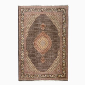 Mahi Tabriz Carpet Foyer