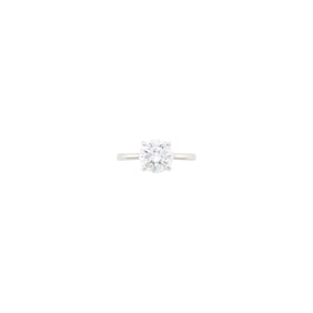 Silver and Diamond Ring