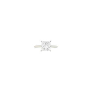 Silver and Diamond Ring