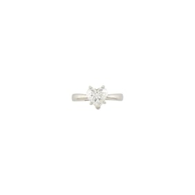 Platinum and Diamond Ring