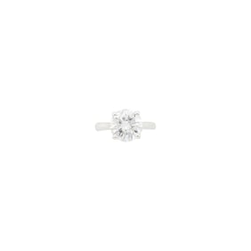 Silver and Diamond Ring