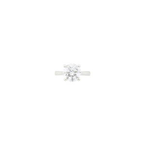 Silver and Diamond Ring