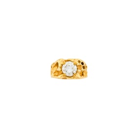 Gold and Diamond Ring