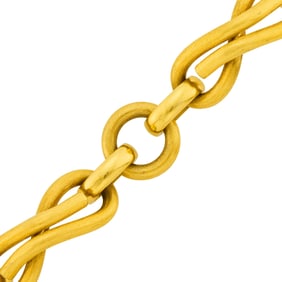 Hammerman Brothers Gold Link Bracelet