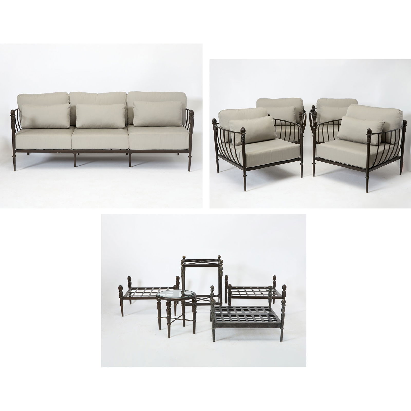 Group of Metal Outdoor Furniture (1 of 14)