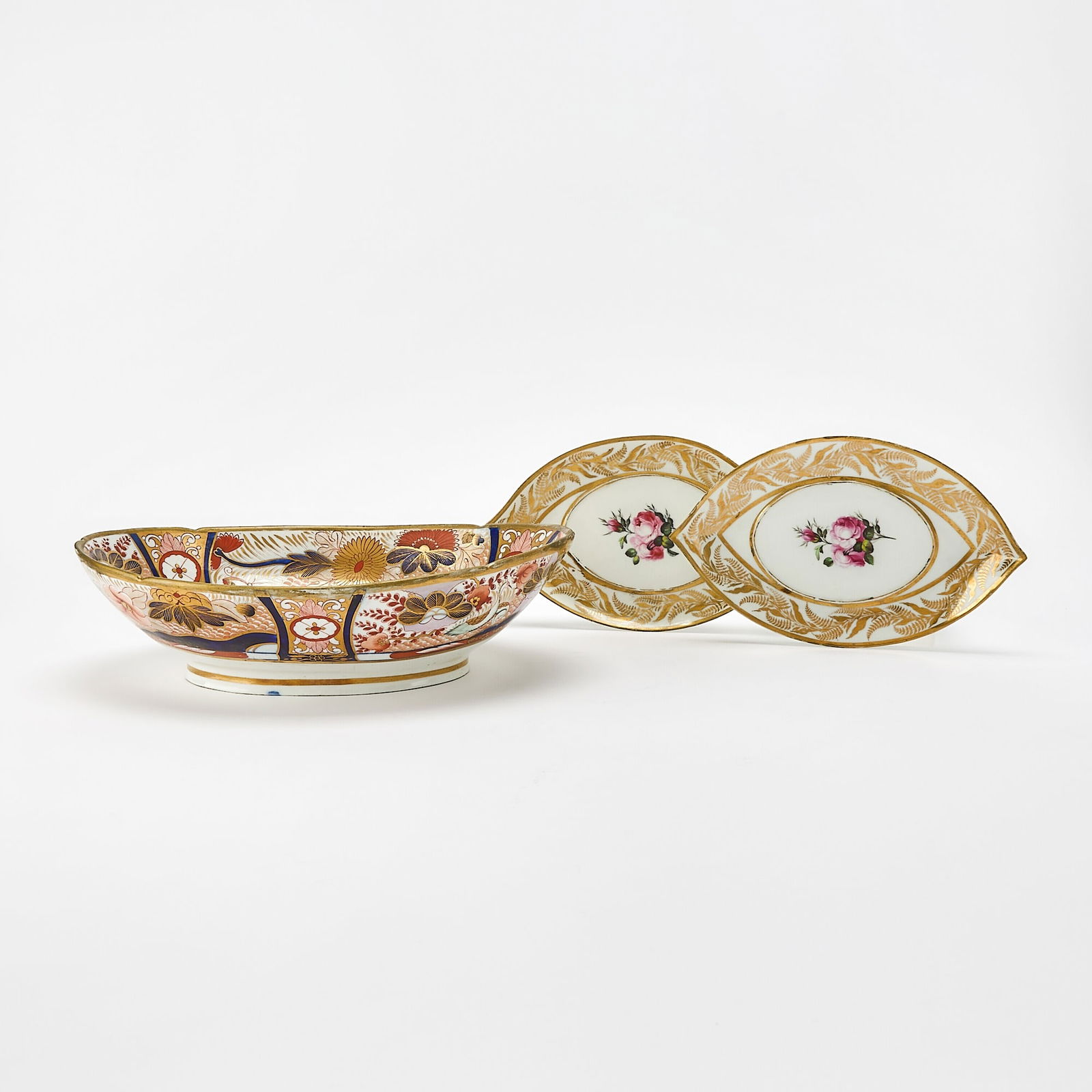 Group of English Porcelain Table Articles (1 of 8)