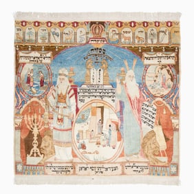 Silk Warp Isfahan Rug