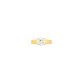 Gold, Platinum and Diamond Ring