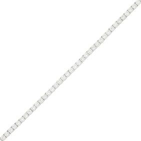 White Gold and Diamond Bracelet