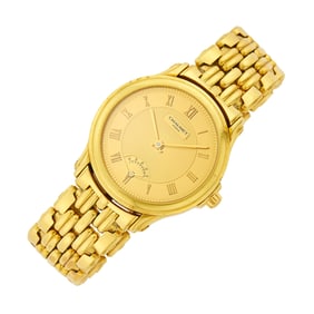 Chaumet Paris Gentleman's Gold 'Entanche' Wristwatch