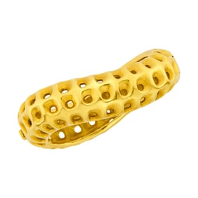 Angela Cummings Gold Bangle Bracelet