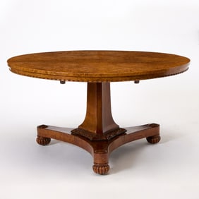 William IV Walnut Center Table