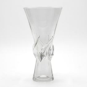 Steuben Blown and Applied Glass Vase