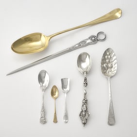 Group of American, English and Continental Silver Flatware