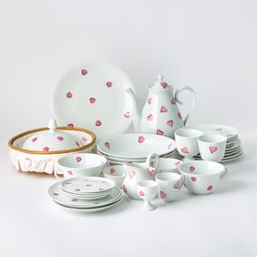 N.B.D. Limoges Porcleain Partial Dinner Service