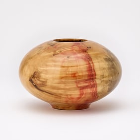 Philip Moulthrop Turned Ash-Leaf Maple Vessel