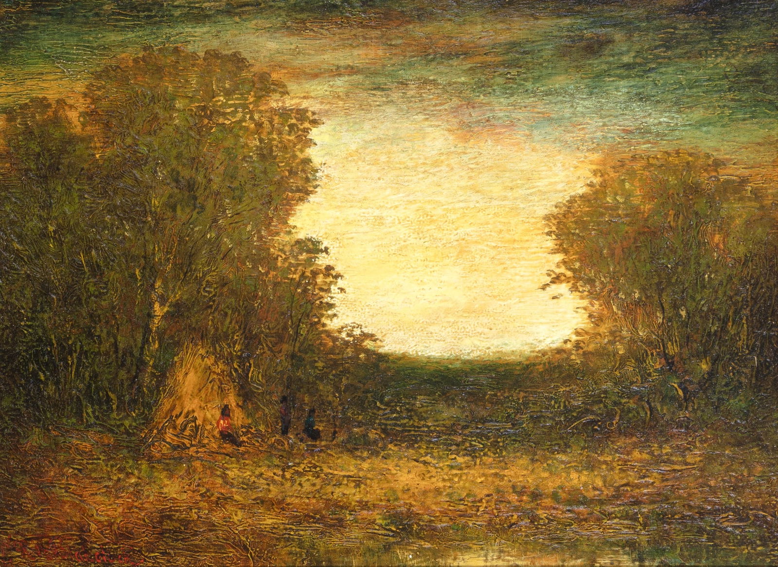 Attributed to Ralph Albert Blakelock (1 of 4)