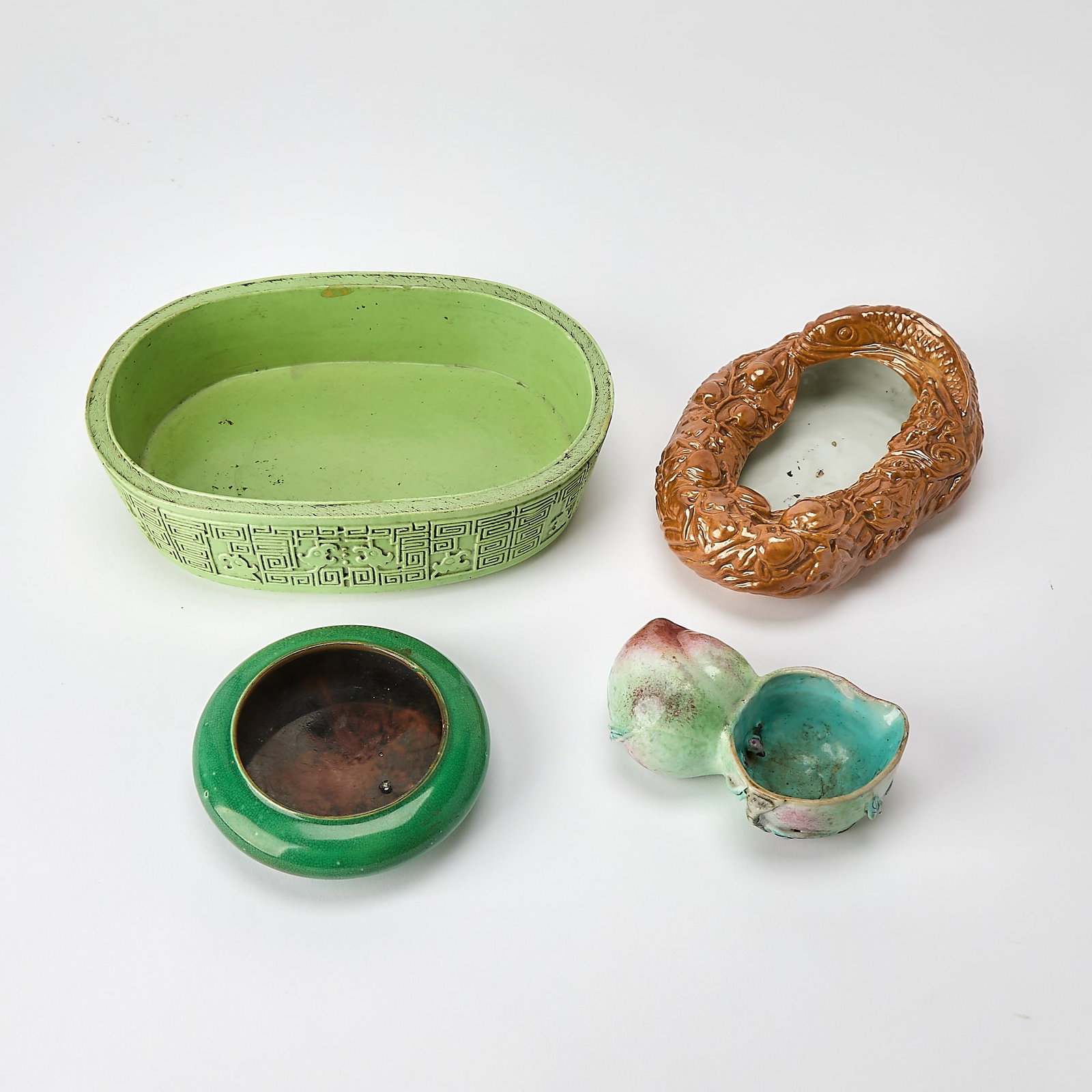 Four Chinese Porcelain Washers (1 of 8)