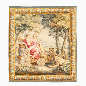 Aubusson-Style Tapestry
