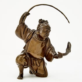 Japanese Bronze Okimono