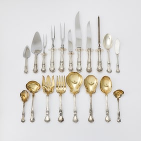 Gorham Sterling Silver "Buckingham" Pattern Flatware Service