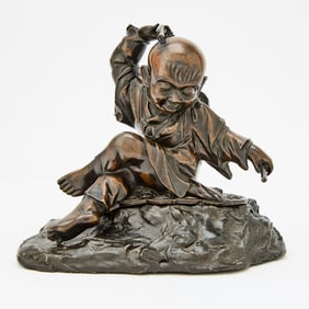 Japanese Bronze Okimono