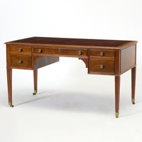 George III Style Mahogany Writing Desk