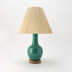 Chinese Turquoise Glazed Porcelain Vase