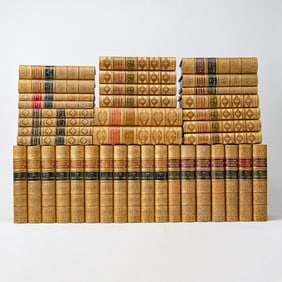 A fine group of leather bindings