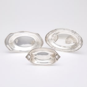 Reed & Barton Sterling Silver "Windsor" Pattern Dish