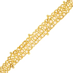 H. Stern Gold, Quartz and Diamond 'Jaipur' Bracelet