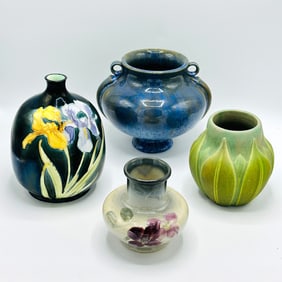 Four Art Pottery Vases