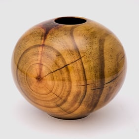 Matt Moulthrop Loblolly Pine Turned Mini Globe