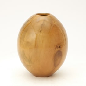 Matt Moulthrop Turned Holly Vessel