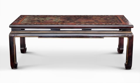 Chinese Lacquered Low Table