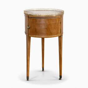 Louis XVI Gilt-Bronze Mounted Mahogany End Table