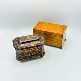 Birdseye Maple Tea Caddy