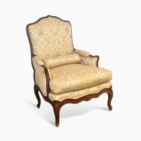 Louis XV Mahogany Bergere