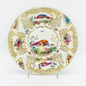 Booths "Chelsea Bird" Pattern Porcelain Part Dinner Service