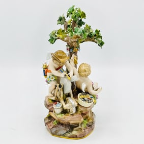Meissen Porcelain Figural Group
