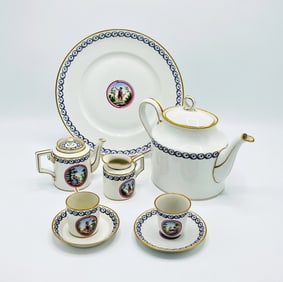 Richard Ginori "Elba" Pattern Dinner Service