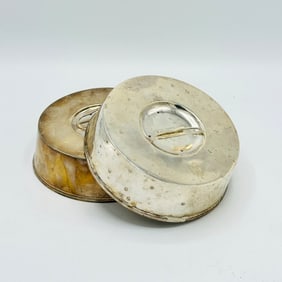 Two French Silver Dish Covers