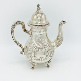 German Silver Teapot