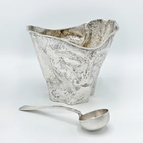Italian 800 Quality Silver Ice Bucket