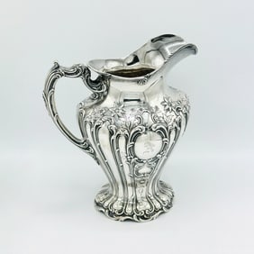 Gorham "Chantilly Grand" Pattern Sterling Silver Water Pitcher