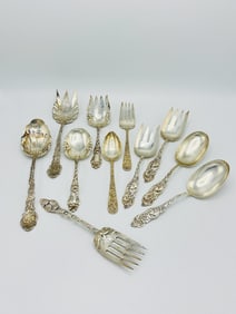 Group of American Sterling Silver Serving Pieces